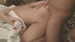 rough from behind. Neighbor's horny fucking woman at a party