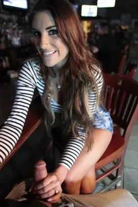 Getting a bitch to blow you in public is aussume