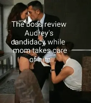 Office threesome