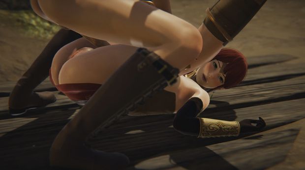 Futa - RWBY - Yang x Pyrrha - 3D Porn