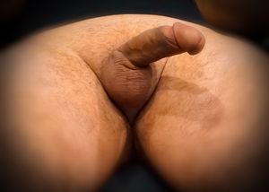 Thick cock and thighs