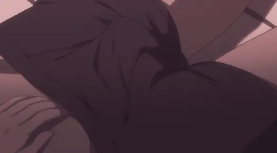Touching his cock