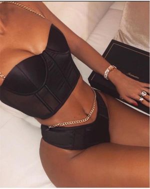 hot lengerie in a ebony skin goddess