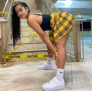 bendover and show yourself...whats under your skirt