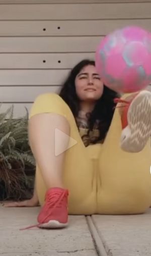 Sheer leggings cameltoe