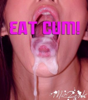 Eat Cum! Sissy Caption
