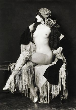 1927 Nude Ziegfeld Follies Star Virginia Biddle