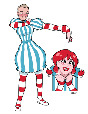 CMSN- Your official Wendys uniform By blackshirtboy