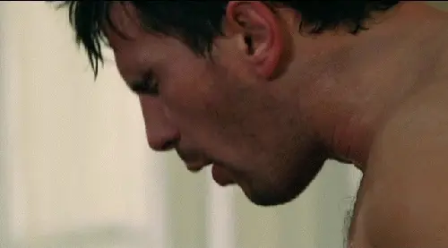 Male orgasm face