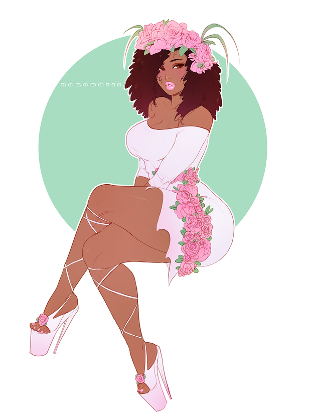 Flower Woman by kokobuttz