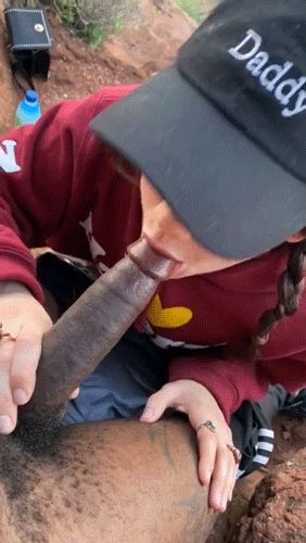 amateur white bitch blowing black