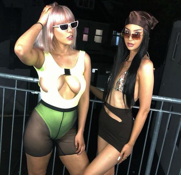 Busty raver