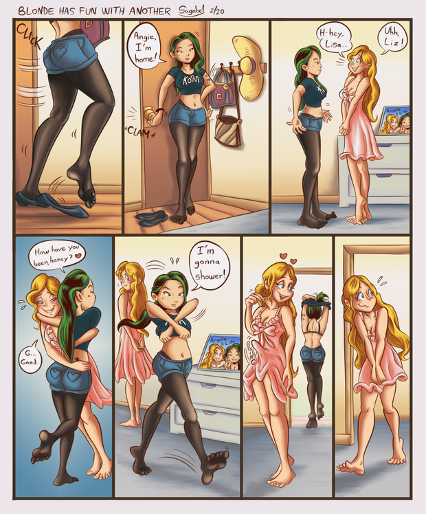 Blonde Has Fun With Another (part 8) By Sagabel