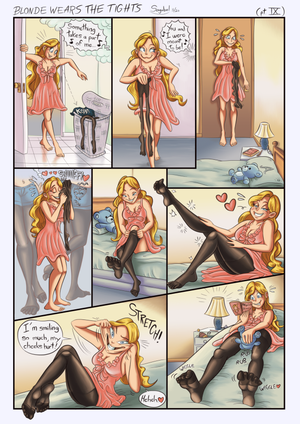 Blonde Wears The Tights (part 9) By Sagabel