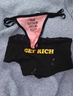 Cum on panties