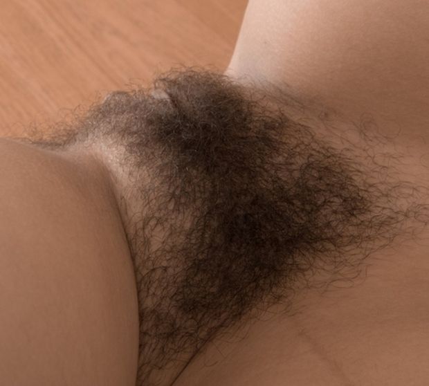 Close-up, Beautiful Hairy Pussy.