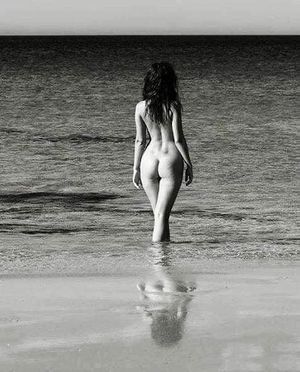 A bitch on the beach