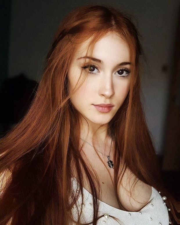 Beautiful redhead portrait
