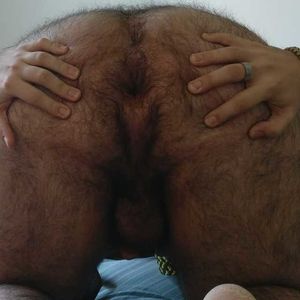 Beautiful hairy ass