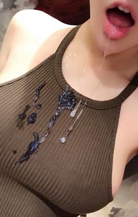 Shirts covered in cum are hot