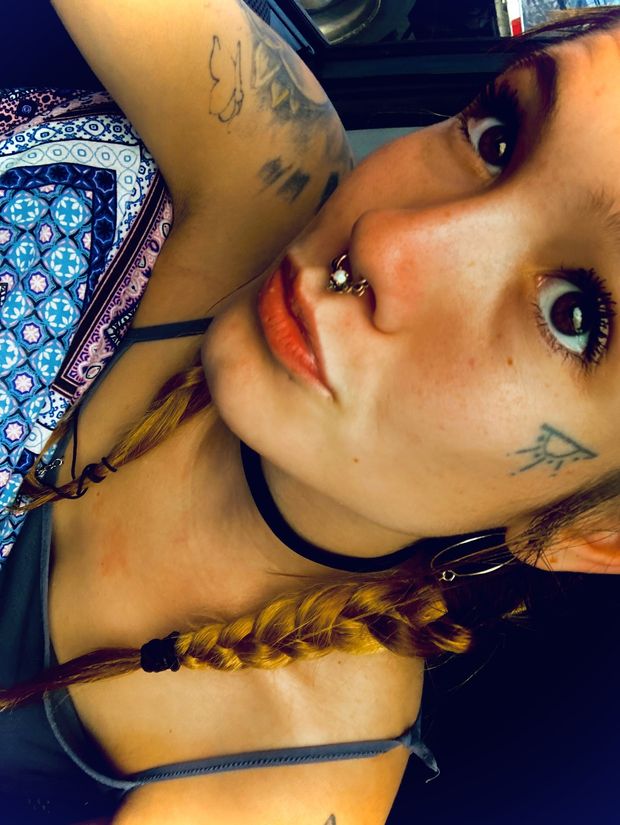 Amateur tattooed slut, nudes soon to come
