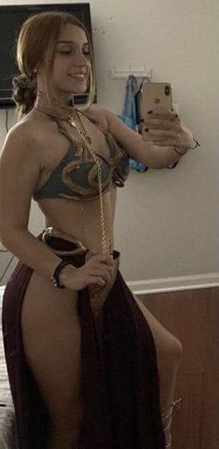 Some chicks are just born to wear this