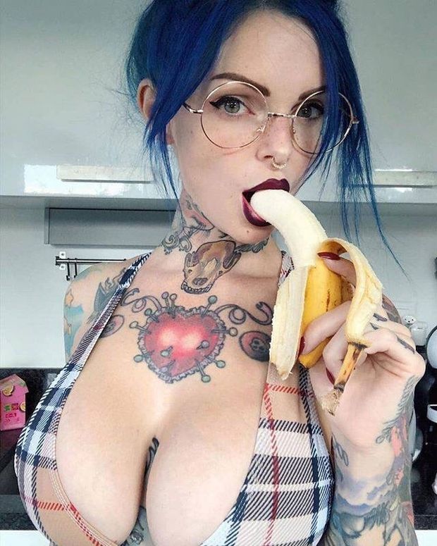 Titties and banana