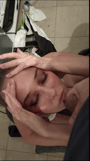 Mon visage pleins de Sperm