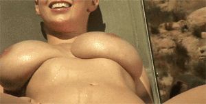 Getting tanned naked