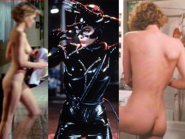 Michelle`s ass without the catsuit