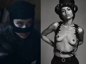 The new Catwoman topless