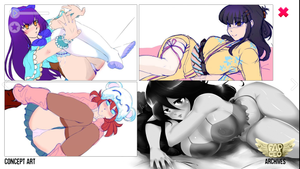 Archives: "Sara Concept Art Pack" - Unreleased Characters Concept Art