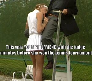 Girlfriend put a whole new meaning of "win at any cost"