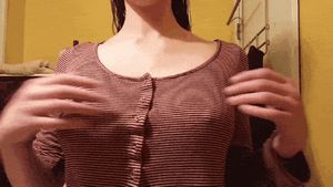 Perfect teen perky breasts