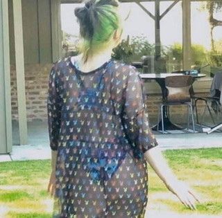Billie Eilish Poolside
