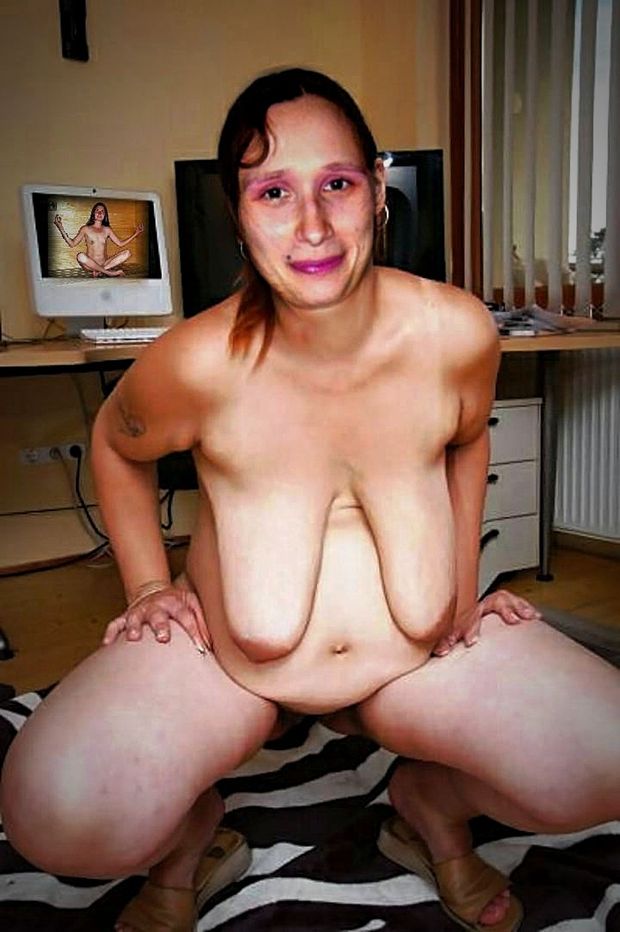 Mature with Saggy tits