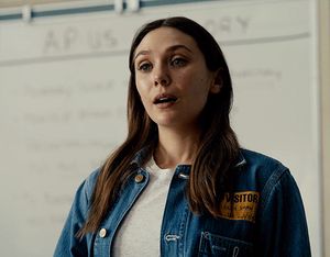 Elizabeth Olsen Jean Jacket