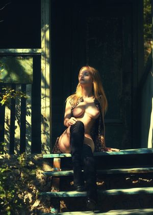 Pretty lady and mind full of naughty things