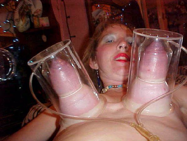 Cowgirl breast pumping