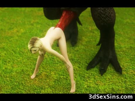 3D Babes Ruined by Dragon and Giants!