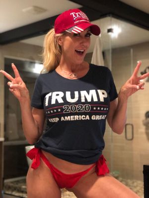 Hot Republican. I’d munch her bikini bottoms off.