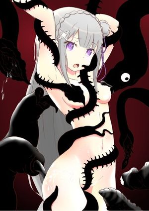 Emilia Tentacles (RE:Zero Kara Hajimeru Isekai Seikatsu)