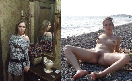 beach dressed undressed 