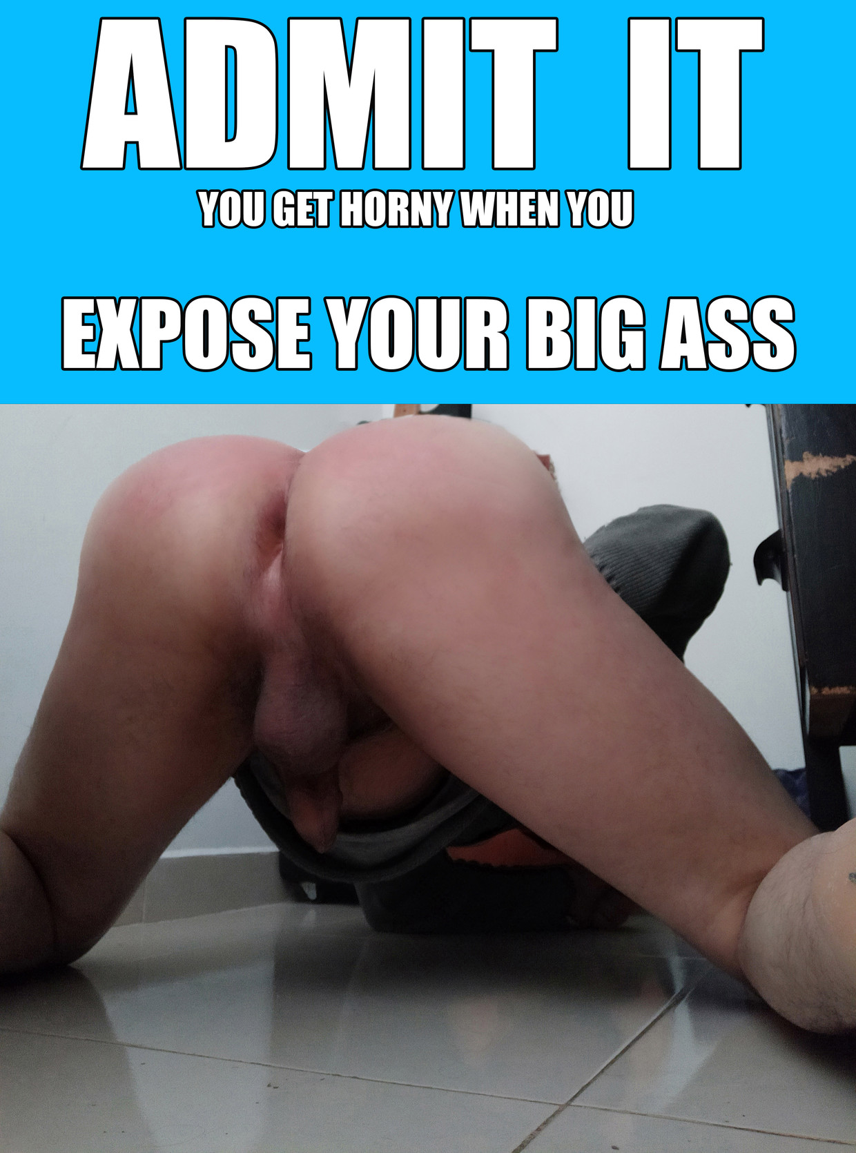 Bubblebutt sissy ass