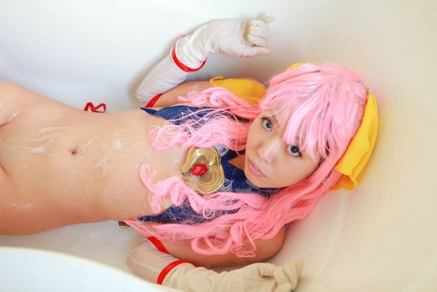 pink hair