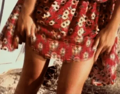 Latina skirt up