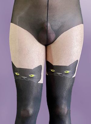 Sissy's Halloween Pantyhose