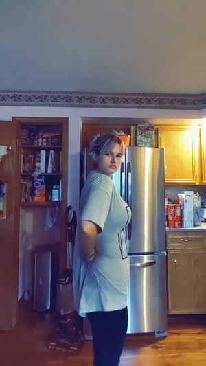 My friend doing shirt challenge