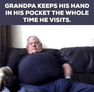 grandpa visits