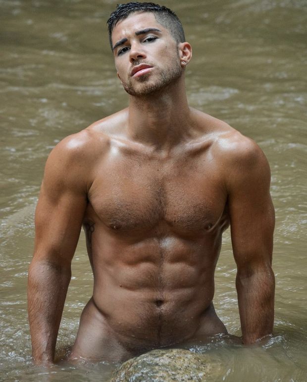 Sexy fit man